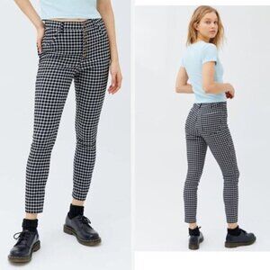 UO Womens Lita Plaid Skinny Pant Size 0
